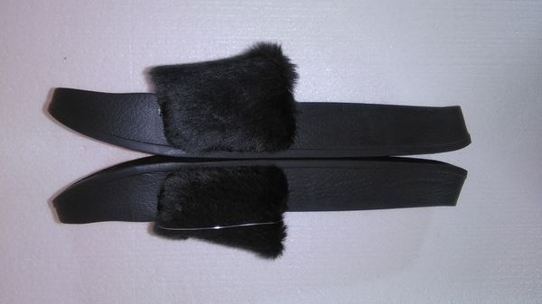 

rihanna slippers woman leadcat fenty slippers women slippers sal wholesale price good quality, Black