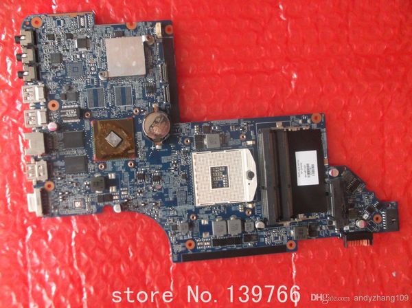 Scheda 641487-001 per scheda madre del computer portatile HP pavilion DV6 DV6-6000 con chipset Intel DDR3 HM65 HD6490/1G DUO U2