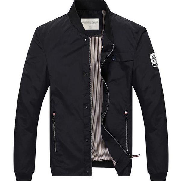 

men's coat autumn man jacket men clothes polyester casual mens jackets coats 4 colors overcoat, Black;brown