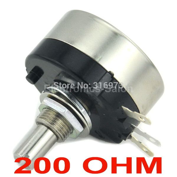 

wholesale- (10 pcs/lot ) rv30yn 20s b201 cosmos tocos 200 ohm industrial panel controls rotary potentiometer