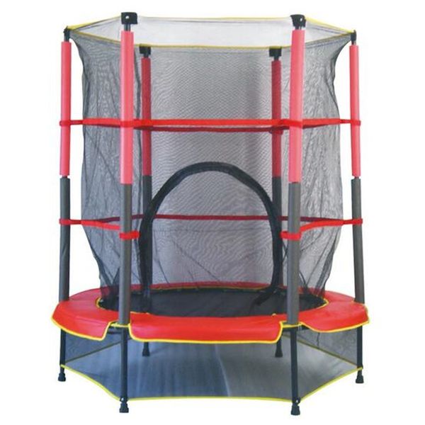 

Оптовая Продажа-Для Детей 55 Дюймов Батут Прыжки Кровать Крытый Ребенка Отказов Кровать С Сеткой Безопасности