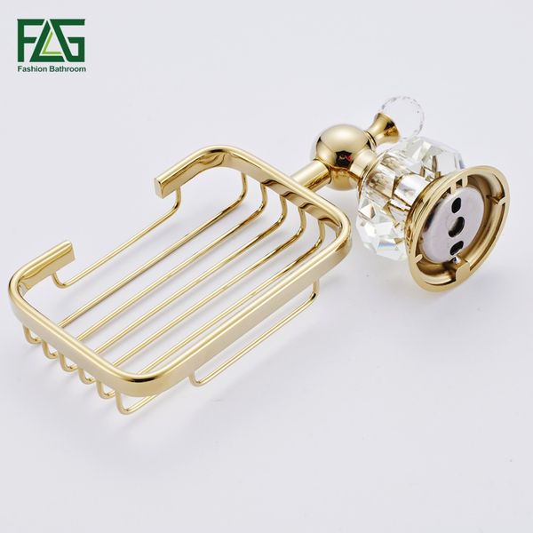 

главная золотой позолоченный кристалл настенный мыло для ванной комнаты полное медь кухня мыльница корзина аксессуары для ванной комнаты