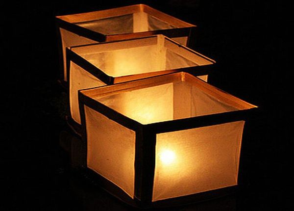 Best Quality Square Floating Water Lantern Square Floating Water Lantern Wishing Paper