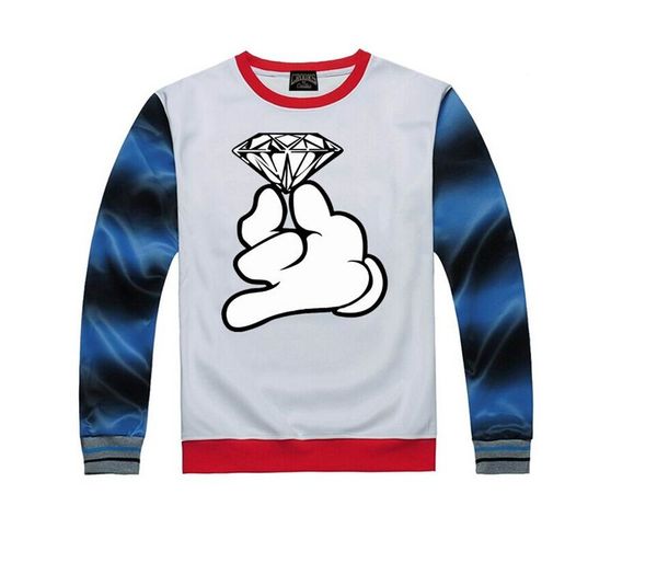 

s-5xl crooks new style castle pullover sweatshirt hip-hop clothing fashion clothing new hoodies fleece, Black