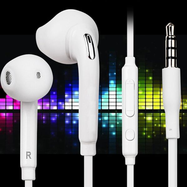 

3 5mm in ear earphone headphone with remote mic head et earphone for am ung 6 7 edge 8 8 5 6 with retail box