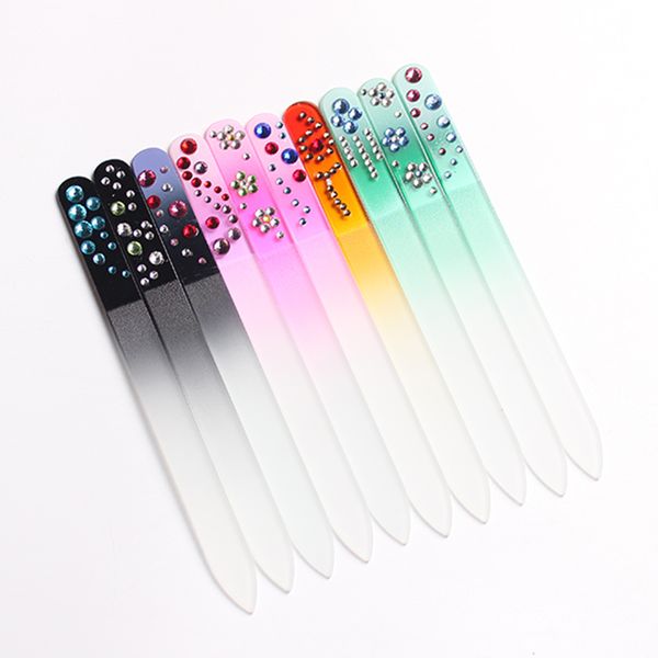 

13 см средний прочный хрусталя пилочки буфера с алмазными камнями драгоценные кам