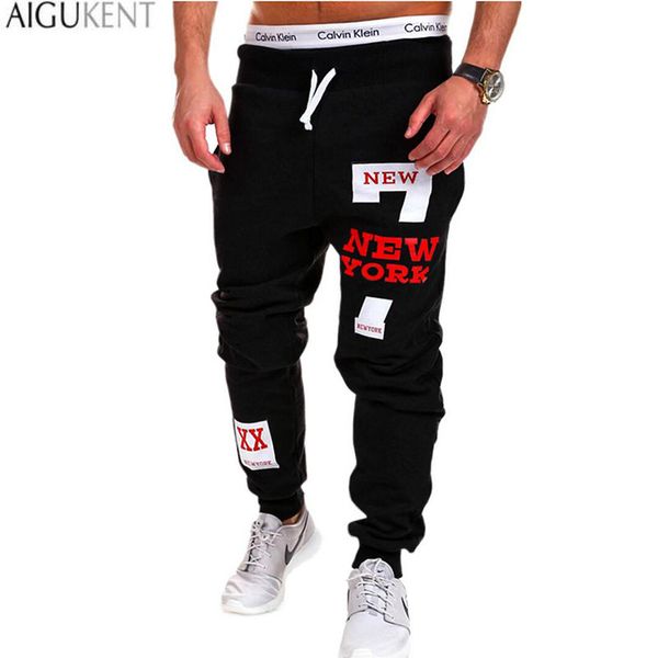 

wholesale-aigukent 2016 brand male trousers men pants casual soccer pants jogging sweatpants jogger black large size xxxl mens joggers