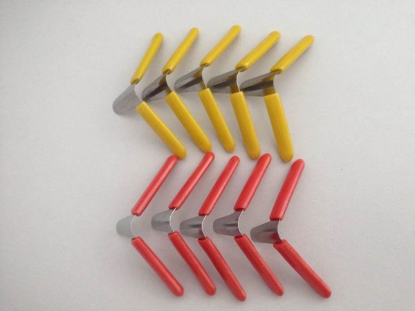 Nuovo KLOM 10pcs Lucchetto Shim Picks Set di cartelle per aeromobili Set di lucchetti Strumenti per fabbro Set di grimaldelli Set di sblocco Lockpick Spedizione gratuita