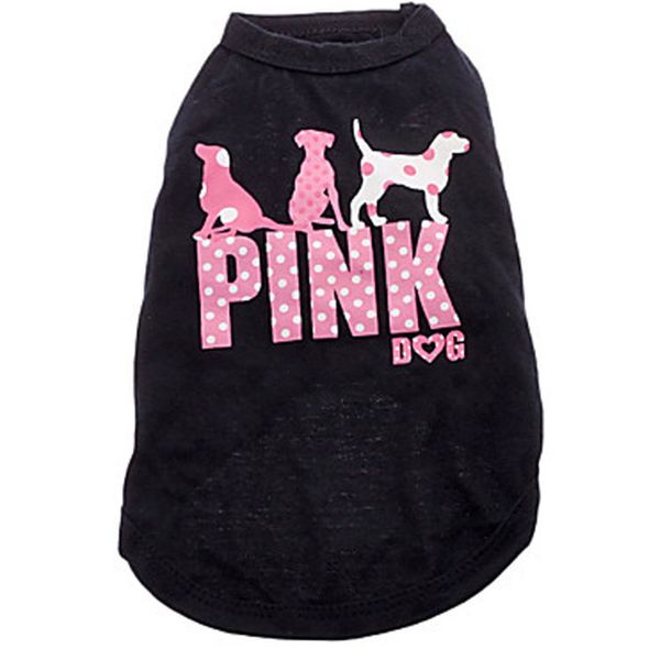 

New Pink Dog Dog Apparel Fashion Cute Dog Vest Pet sweater Puppy Shirt Soft Coat Jacket Summer Dog Cat Clothes