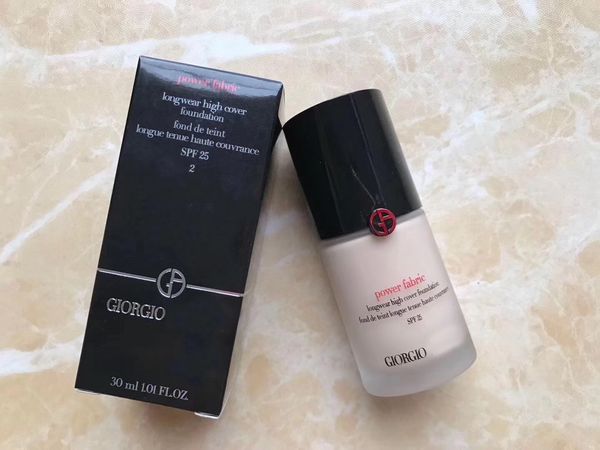 

italy makeup g1orgio powder fabric longwear high cover foundation dhl shipping