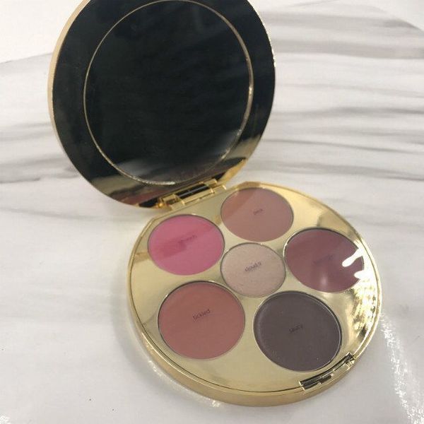 

rainforest of the sea eye cheek and lip contour makeup palette 6 color blush lipstick palette and good quality ing