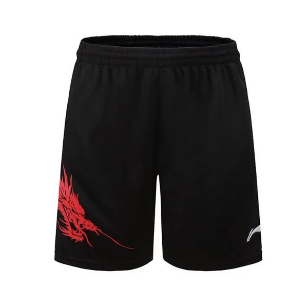 

li-ning badminton shorts,table tennis/badminton shorts women men,linning competition training shorts,sportwear shorts xxs-5xl, Black;red