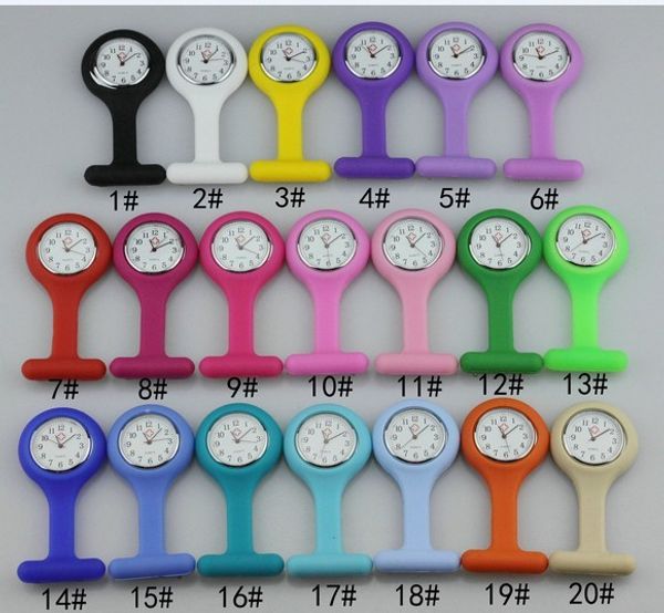 

Мужские / женские карманные часы для медсестер, силиконовые часы для кормления. 5 шт. / Лот, самая низкая цена, высокое качество, yoyowatch2016