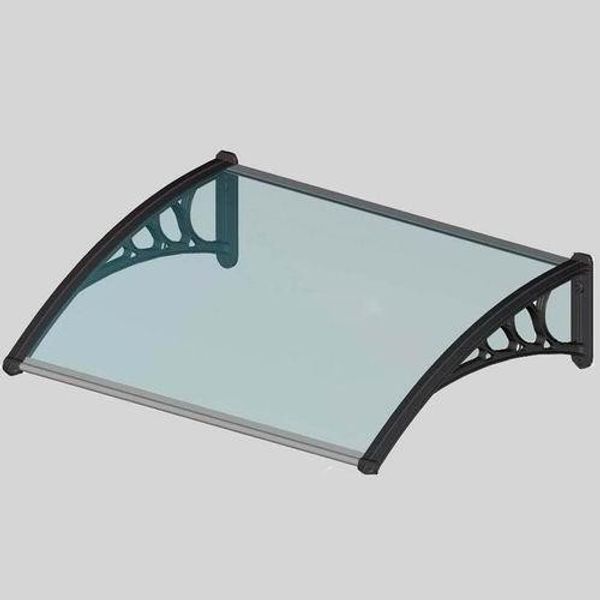 DS60100-P, 60 x 100 cm. Tiefe 60 cm, Breite 100 cm. Markise aus Polycarbonat, Überdachungen, Markisentür, Auvent aus Polycarbonat, Türmarkisen aus Polycarbonat