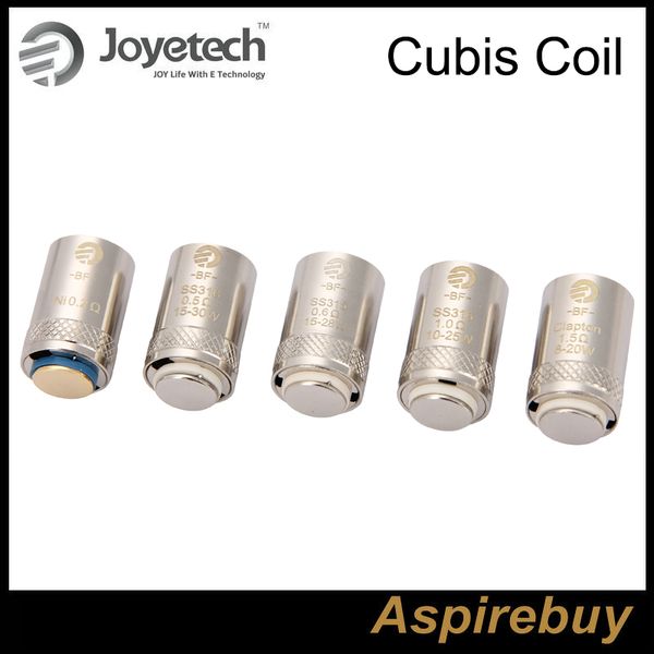 

Оригинальный Joyetech Cubis BF Катушка Joyetech Cubis Форсунка головка с SS 316 0.5ohm 1,0 Ом 0.6ohm Катушки Клэптон Coil 1.5ohm Joyetech Cubis Coil