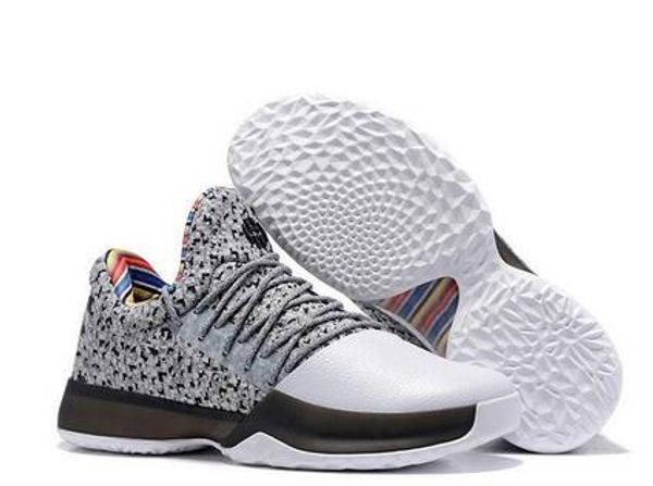 

Бесплатная доставка 2017 Мужская Harden Vol 1 BHM черный история месяц баскетбол обувь harde
