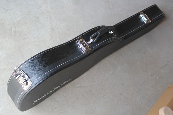 

Черный кожаный футляр Hard Shell Case Жесткий чехол для электрогитары RIC 360 370 325 330 электр