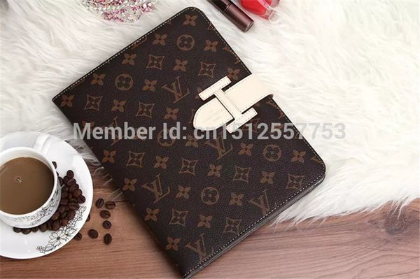 

Fa hion brand grid leather flip ca e for new ipad 9 7 2018 flip cover for ipad air luxury wallet credit card holder for ipad mini 1 2 3 4