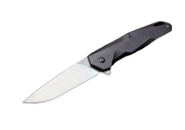 

Promotion High End Titanium Handle Folding Knife D2 Blade Pocket Keychain With TC4 Clip Camping Utility Outdoor Gear Knife Xmas Gift F877L