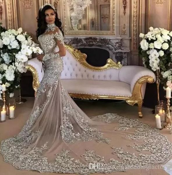 

Ѭоконе 2019 вадебное плае екђална sheer bling биеѬом кѬђжева аппликаи во, White