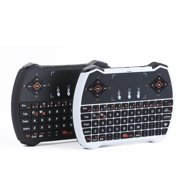 

V6a r6 mini wirele keyboard 2 4g with touchpad backlit backlight keyboard for mxq pro m8 905 android tv whole ale