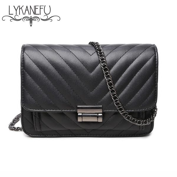 

wholesale- lykanefu crossbody bags women bag messenger bags pu material handbags women famous brands bolsos sac a main femme de marque