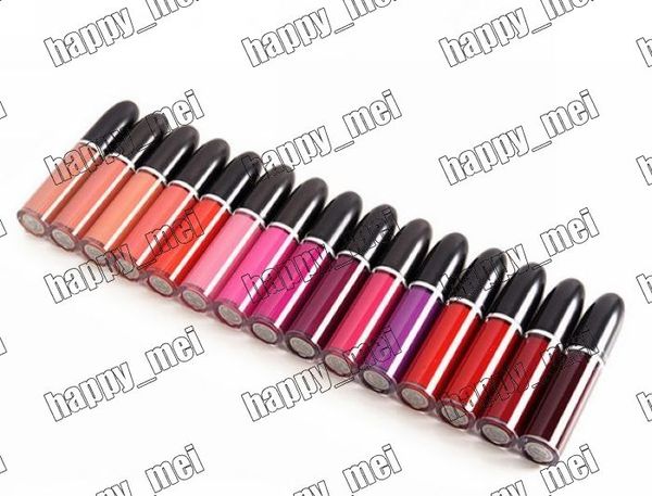 

Factory Direct DHL Free Shipping New Makeup Lips Original Plate Retro Matte Lip Gloss Matte Liquid Lipstick!5ml