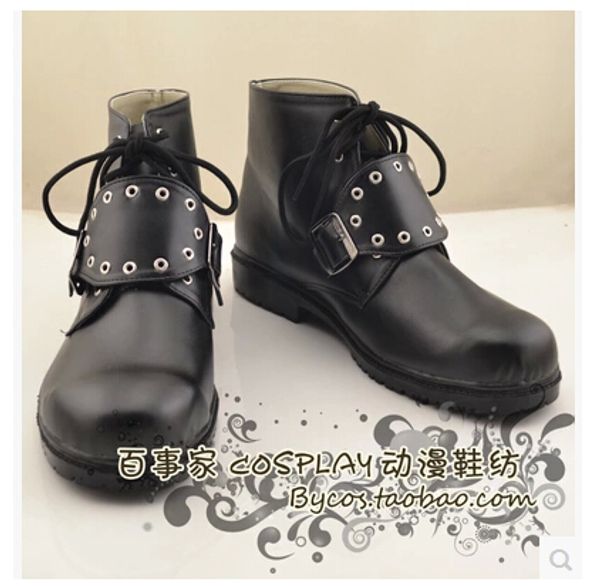 

wholesale- final fantasy viii squall cosplay shoes cos shoes professional handmade, Silver