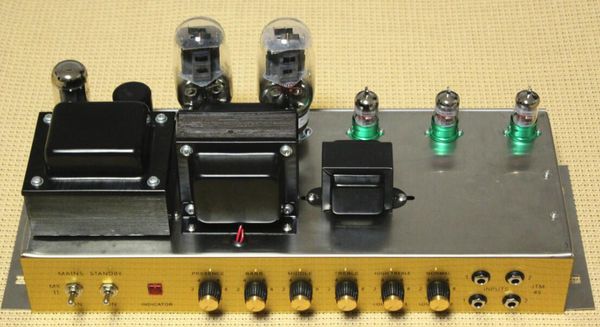 OEM JTM45 50W Remissue Hand Wired All Tube Electric Guitar Amp Chassis con tubo KT66 Strumenti musicali