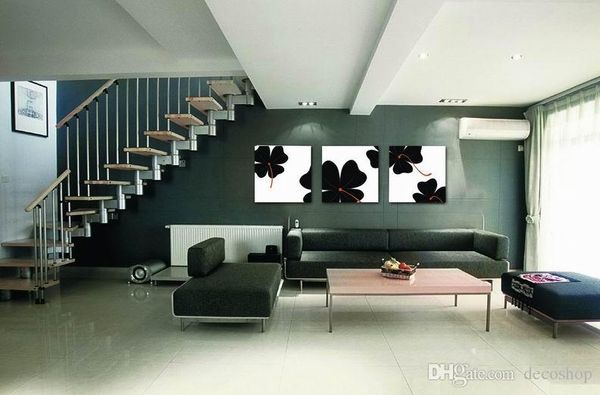 

современный красивый цветок прекрасный цветочный живопись giclee печать на холсте home decor wall art set30398