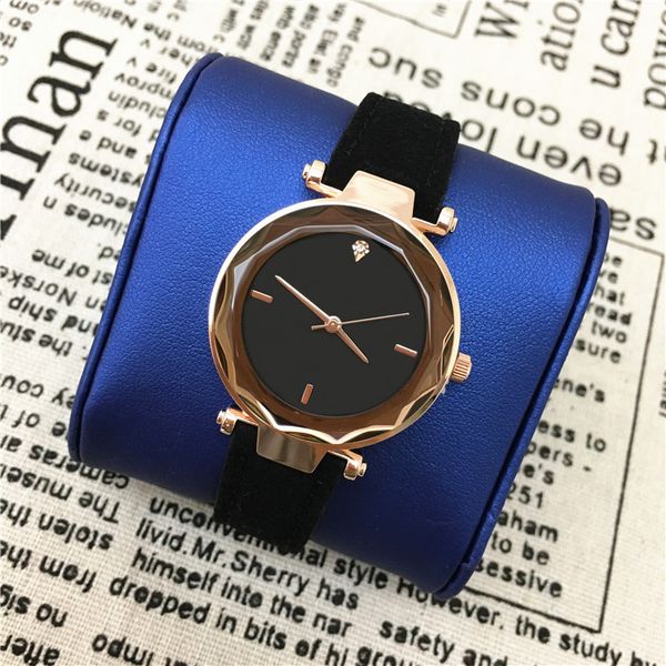 

items fashion lady watches colorful genuine leather woman wristwatches clock student luminous wholesale price gifts, Slivery;brown