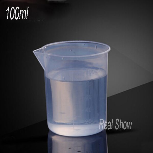 

10 pcs plastic measuring cup / pp 100cc plastic cup measuring jug/cooking tools 100ml measuring cup
