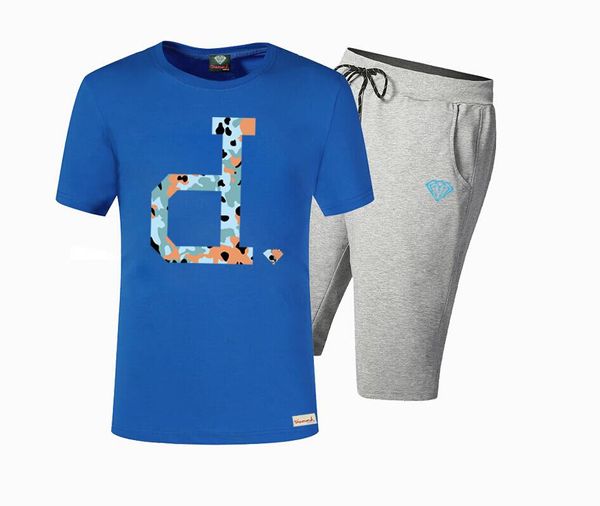 

s-5xl est crooks and castles leather tees mens short sleeve printed hip hop t shirt +pants, White;black