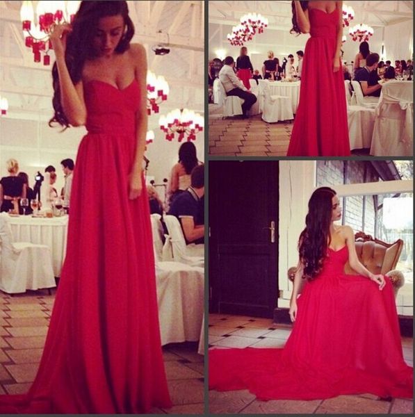 

new arrival prom dress backless prom dress red chiffon prom gown evening dress long formal gowns, Black