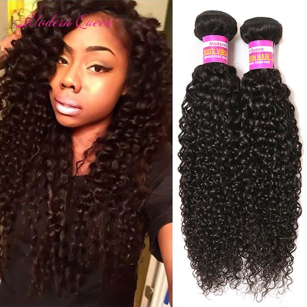 Brazilian Kinky Curly Human Hair Weave 2 Bundles Brazilian Kinky