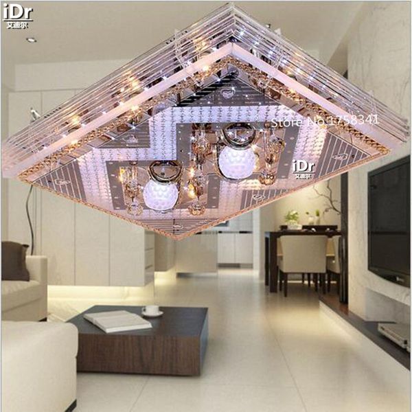 2019 Modern Low Voltage Smd Led Flat Lighting Hall Minimalist Living Room Bedroom Crystal Light Ceiling Lights Restaurant Lights From Adrjsyp
