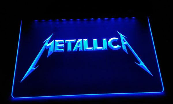 

LS2977-б Metallica LED Neon Light Войти Decor Бесплатная доставка Dropshipping Оптовые 6 цветов на выбор