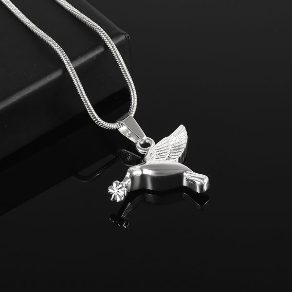 

peace love keepsake urns for ashes memorial ash keepsake pendant necklace animal urn cremation urn jewelry sale, Silver