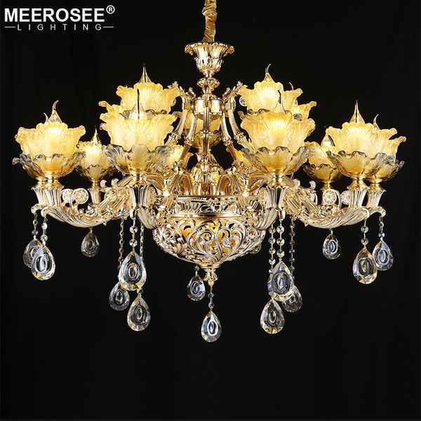 

luxury candle crystal chandelier lighting fixtures modern lustres de cristal hanging lamps for bedroom living room md86215