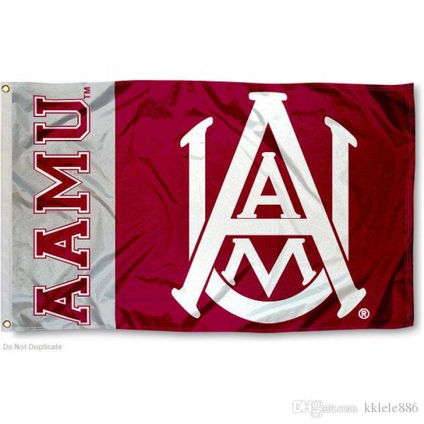 2020 Alabama A M Bulldogs Flag 90 X 150 Cm Polyester Ncaa Stars