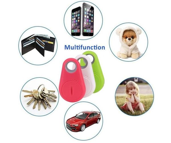

gps tracker anti-lost alarm theft device bluetooth remote , child pet bag wallet key finder phone box with retail box