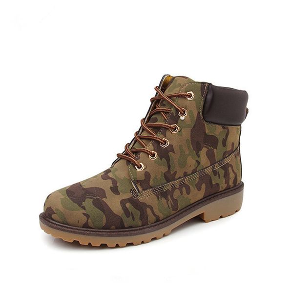 

rubber sole with fabric men's martin boots european and american style casual round cashmere thick short boots, Black