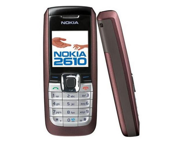 

Оригинальный Nokia 2610 английский русский арабский клавиатура 2G GSM 900/1800 МГц двухдиапазонный многоязычный отремонтированный мобильный телефон