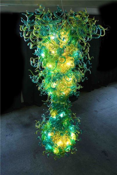 

lr1148-luxury creative green crystal chandelier large contemporary chandeliers l residential pendant light of high quality