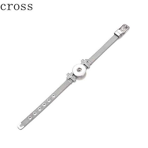 

stainless steel 210 fashion 18mm snap button bracelet interchangeable charm jewelry for women men, Golden;silver