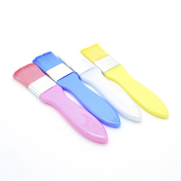 

new arrival facial mask brush face eyes makeup cosmetic beauty soft concealer brush plastic handle for women girl makeup tools