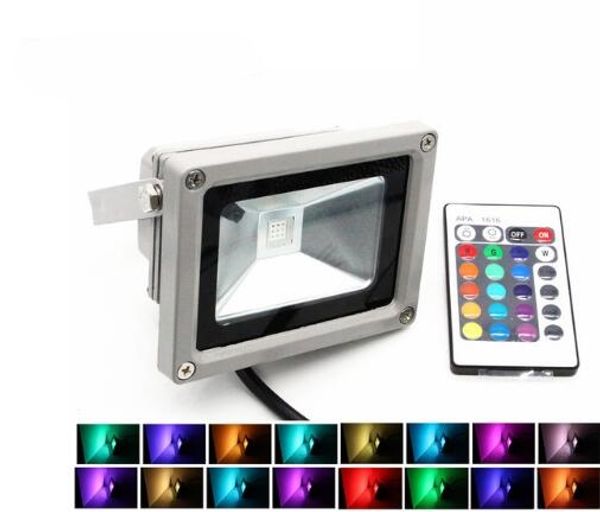 NEUES RGB-Warmweiß-LED-Flutlicht für den Außenbereich 10 W 20 W 30 W 50 W 100 W Wandleuchte Hochleistungs-Gartenbeleuchtung