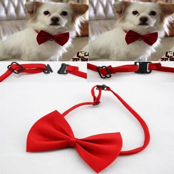 Spedizione gratuita Pet Neck Tie Dog Bow Tie Bowtie Cat Tie Pet Grooming Supplies