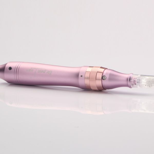 

meso microneedle pen auto derma micro needle pen derma roller pen meso pen auto drs dr pen with 10 pcs needle cartridge