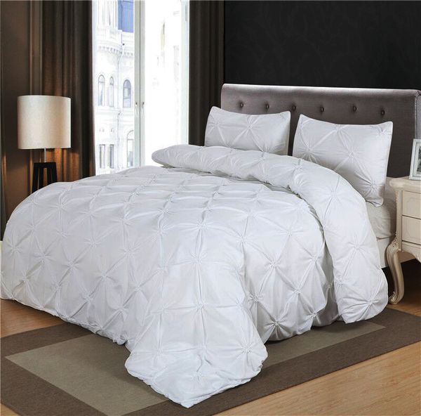 luxurious comforter set white black grey pinch pleat queen size black king size blanket